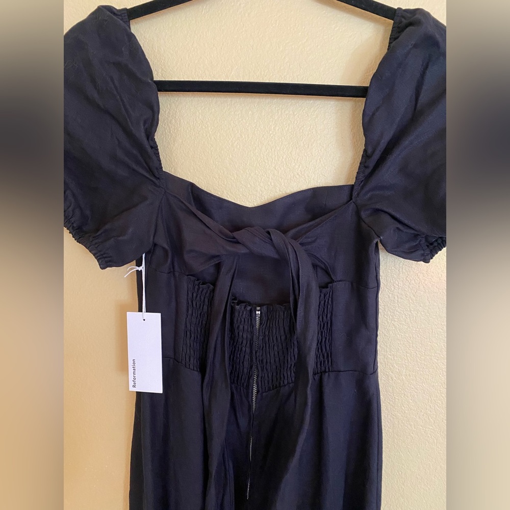 Reformation Denver puff sleeve dress size 0 - Picture 4 of 7